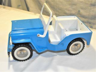 Vintage Tonka Blue Jeep Willy 