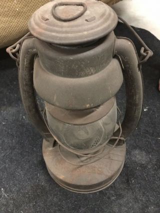 Antique/vintage Primitive Hercules Kerosene Oil Lantern Barn Lamp