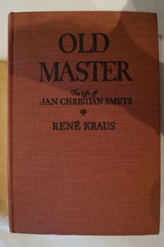 Ww1 British Old Master Life Of Jan Christian Smuts South Africa Reference Book