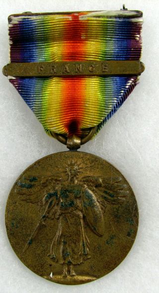 Wwi,  Ww1 Victory Medal With France Clasp