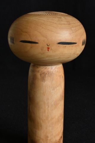 17.  5cm (6.  9 ") Japanese Old Sosaku Kokeshi Doll : Signed