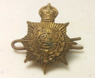 Ca.  1900 Boer War British Army Service Corps Badge Pin Asc By Jr Gaunt London