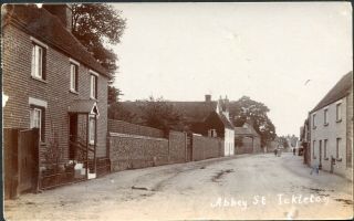 Abbey Street,  Ickleton,  Near Cambridge,  Rp,  Pu 1912