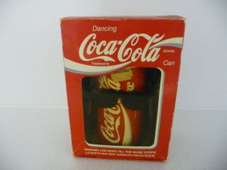 Retro Dancing Coca - Cola Coke Can; Takara 1990 Boxed Original; Battery Operated