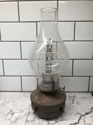Vintage Kerosene Wall Hanging Oil Lamp