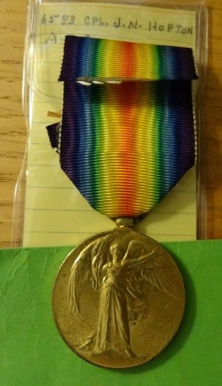Wwi British Victory Medal A.  P.  C.