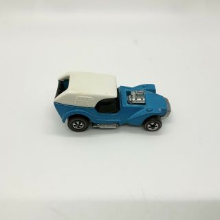 Hot Wheels Redline ICE ' T ' 1973 Very Rare Light Blue Enamel 3
