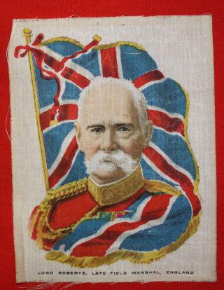 Lord Roberts,  Late Field Marshal,  England Silk Print (british Army 1851 - 1904)