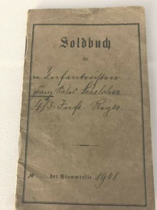 Bavarian Soldbuch 8