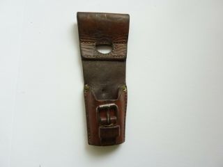 Brown Leather Frog For M.  1889/1918 Swiss Bayo