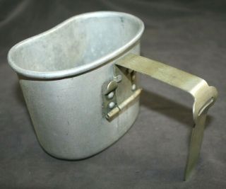PRE WWI WW1 U.  S.  ARMY M1910 CANTEEN CUP WITH UNIT MARKINGS 3