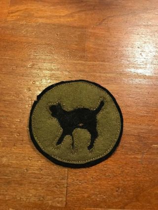 Wwi Us Army 81st Division,  Hq Patch Aef