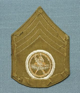 U.  S.  Army Corporal,  Motor Transport Corps Summer Chevron (Unauthorized WWI) 2