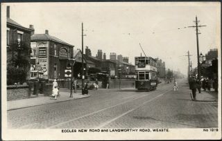 Eccles Rd,  Langworthy Rd,  Weaste,  Salford,  Manchester,  Tram,  Rp By Wilkinson