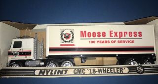 Nylint Gmc 18 Wheeler Semi - Truck Loyal Order Of The Moose Vhtf