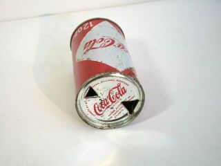 Coca - Cola Diamond W/bottle Flat Top Soda Can Billings Montana
