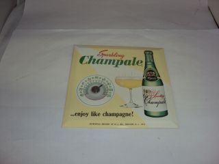 Vintage Sparkling Champale Thermometer 252 - I