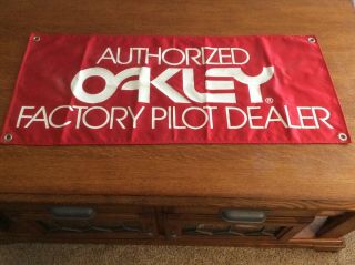 Oakley.  Authorized Factory Pilot Dealer.