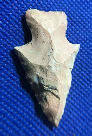 Mcintire Expanding Stem Point Native American Arrowhead Artifact