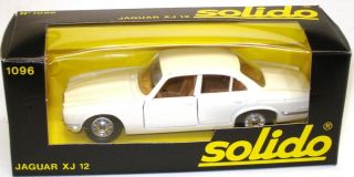Solido Vintage No.  1096 Jaguar Xj12 Xj6 - White - Boxed