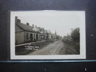 11840.  Ontario.  Rppc.  Lynden.  Blacksmith Shop,  Main Street N.