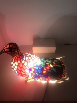 Meyda Tiffany Stained Glass Peacock