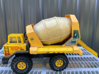 Vintage Tonka Mighty Cement Mixer Truck