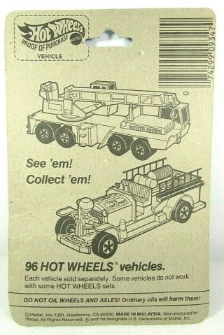 1981 Hot Wheels 426 Hemi Dodge Dixie Challenger Orange Race Car 3364 Die - Cast 2