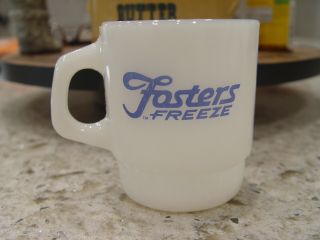 Fire - King Foster ' s Freeze Ice Cream Drive - In Burgers Advertising Coffee Mug 2