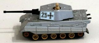 Dte Lesney Matchbox Battlekings Bk - 104 Tan Rollers King Tiger German Tank