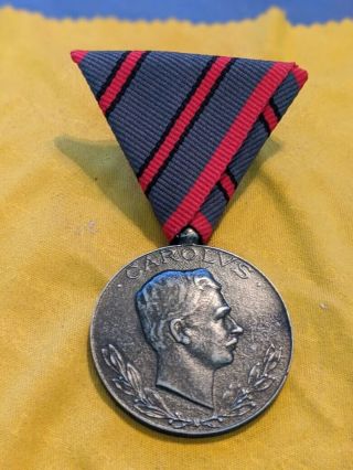 Austria Ww1 Wound Medal Laeso Militi Austrian Decoration Military Wwi 1914 1918