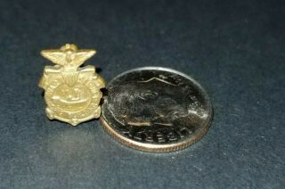 Vintage Wwi War Service Ship Building Badge/ Pin -
