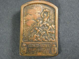 Imperial German Medal / Pin; Isonzo Armee 1915.  M590