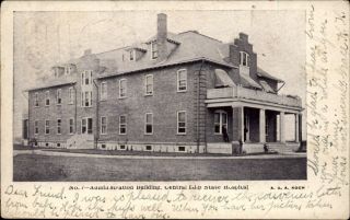 Central Islip State Hospital Psychiatric Long Island York Dated 1908