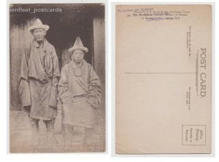 Early Postcard,  China,  Belgian Missions Of Scheut,  Chiefs Of The Tcha Sak Mongols,