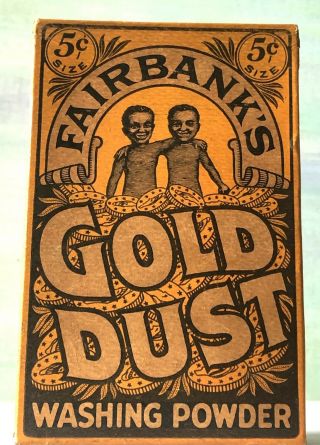 Antique Package Fairbanks Gold Dust Washing Powder