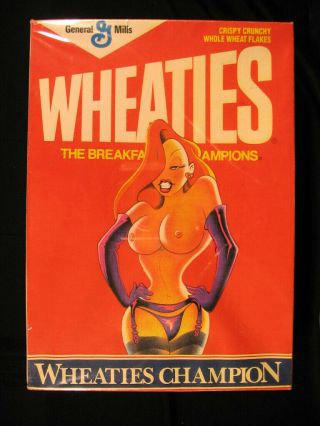 Jessica " Picture Yourself On A Wheaties Box " Promo Who Framed Roger Rabbit Rare