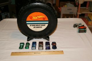 Vintage 1967 Hot Wheels Redline Storage /carrying Case - Holds 12 Cars /,  6 Cars