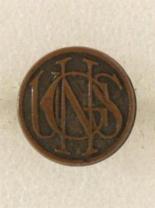 Army Enlisted Collar Pin: Usng (u.  S.  National Guard) - Wwi/1920 