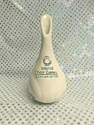 Rookwood Pottery Bud Vase - Made For The World Choir Games 2012