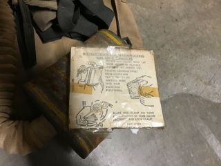 Ww1 Us Army / Usmc Waterproofing Kits For Gas Mask