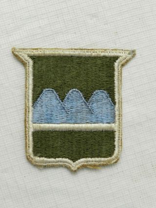Authentic Wwii Us Army 80th Id,  Blue Ridge Division Patch