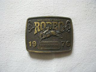 Hesston 1976 National Finals Limited Edition Belt Buckle