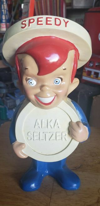 Vintage Speedy Alka Seltzer Advertising Figure
