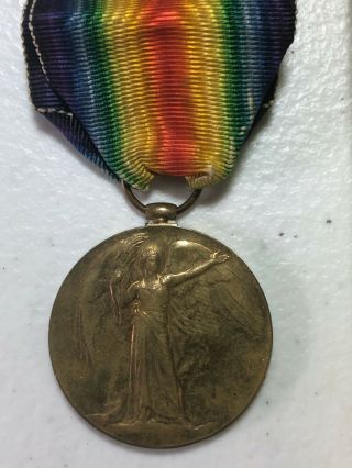 World War I The Great War For Civilization Angel Full Size Medal Long Ribbon