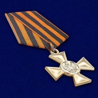 Russian Empire AWARD - Cross of St.  George (for non - Christians) 2nd class moulage 2