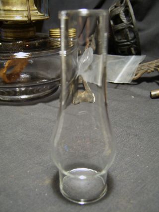 Glass Kerosene Miniature Oil Lamp Chimney 1&1/4 Inch Base 4&1/2 Inches Tall