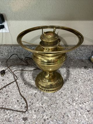 Vintage B&h Brass Lamp Stand