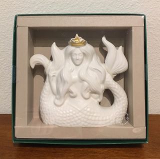 Starbucks 2016 Limited Edition Siren Mermaid Ceramic Sculpture Statue Nib