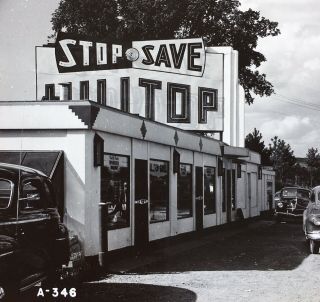 RPPC Hilltop Cafe On U.  S.  Route 66 On “The Mother Road” Villa Ridge,  Missouri. 4